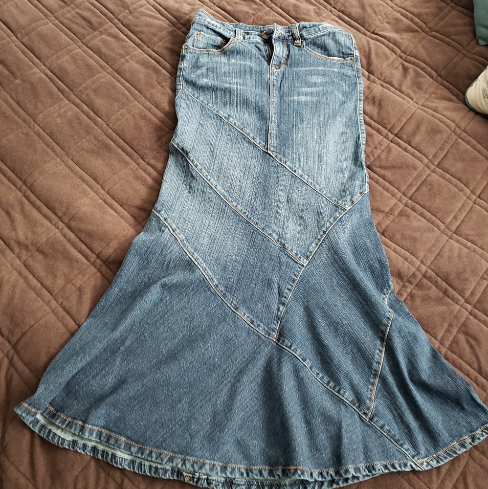 Hot kiss Jean denim skirt